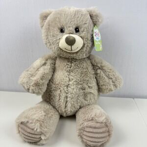 Spark Create Imagine Bear Plush Rattle Sound Bean Filled Stuffed Animal Toy‎ New